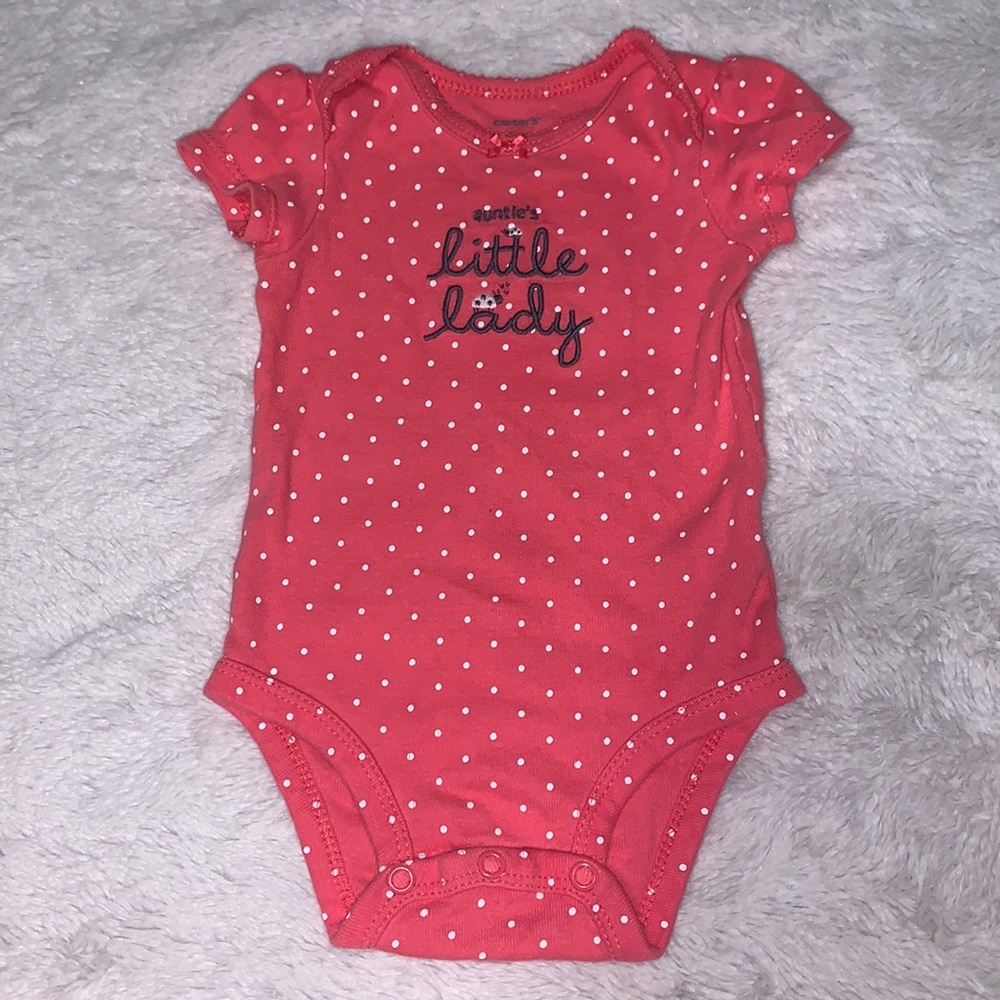 (3 for $10) Carter’s polkadot bodysuit